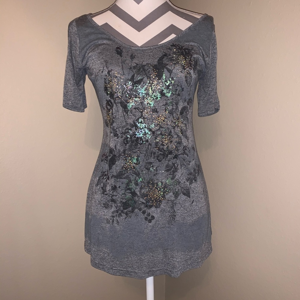 Miss Me SS Bling Shirt